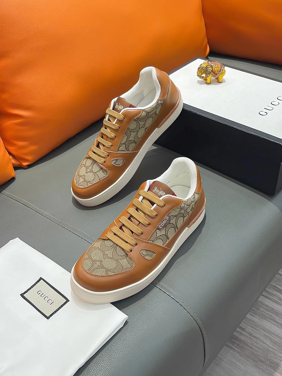 Men's shoes GUCCI "Gucci" P420 Regular size: 38-44 (casual shoes) Product materials: Selected cowhide upper, soft sheepskin lining; original outsole.